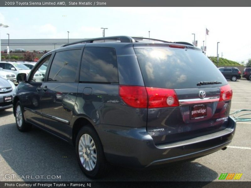Slate Metallic / Stone 2009 Toyota Sienna Limited AWD