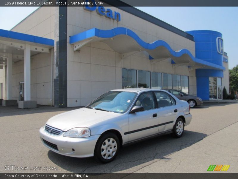 Vogue Silver Metallic / Gray 1999 Honda Civic LX Sedan