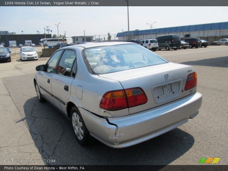 Vogue Silver Metallic / Gray 1999 Honda Civic LX Sedan