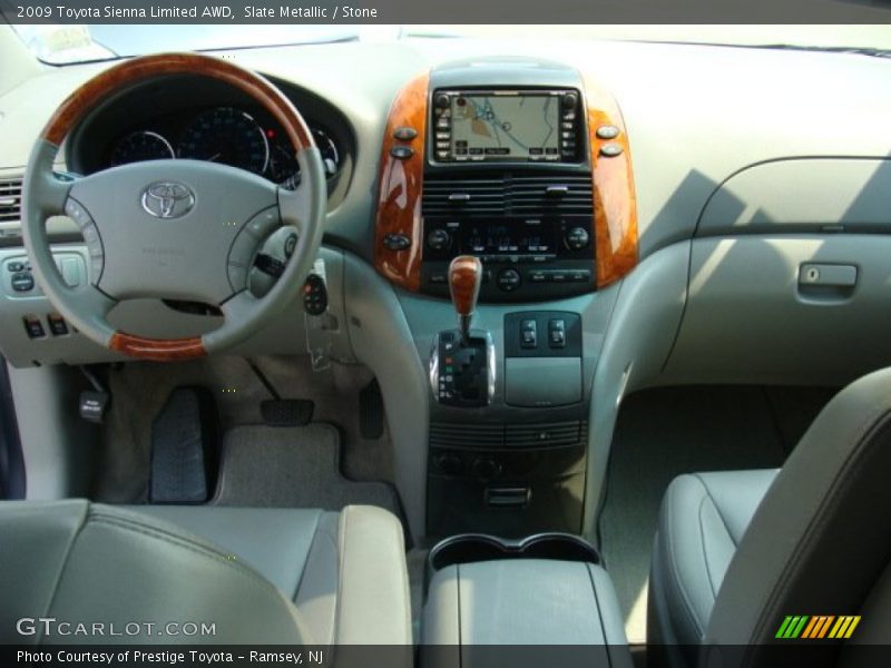 Slate Metallic / Stone 2009 Toyota Sienna Limited AWD