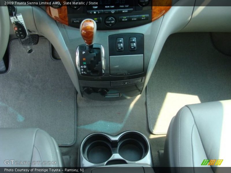 Slate Metallic / Stone 2009 Toyota Sienna Limited AWD