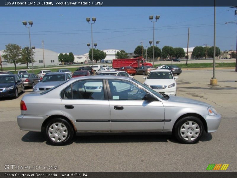 Vogue Silver Metallic / Gray 1999 Honda Civic LX Sedan