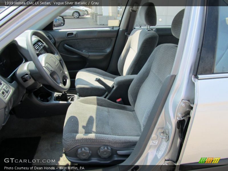 Vogue Silver Metallic / Gray 1999 Honda Civic LX Sedan