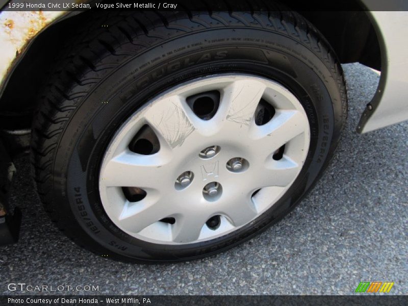 Vogue Silver Metallic / Gray 1999 Honda Civic LX Sedan