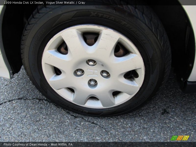 Vogue Silver Metallic / Gray 1999 Honda Civic LX Sedan