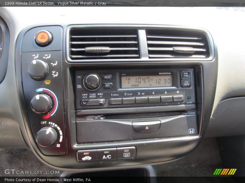 Vogue Silver Metallic / Gray 1999 Honda Civic LX Sedan