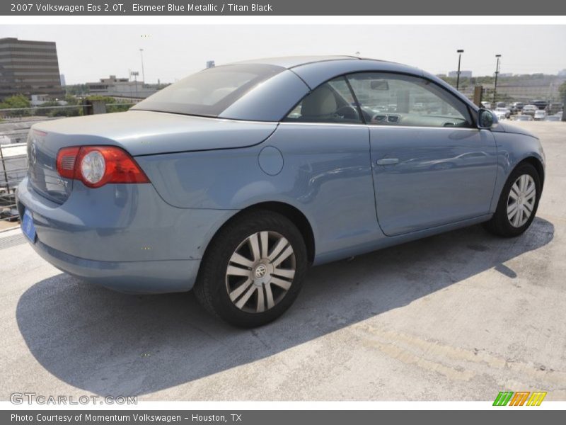 Eismeer Blue Metallic / Titan Black 2007 Volkswagen Eos 2.0T