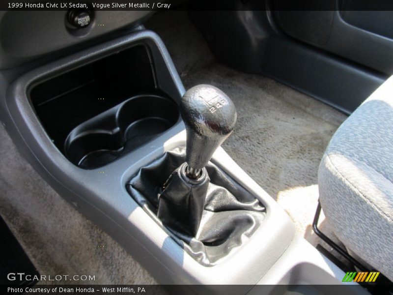 Vogue Silver Metallic / Gray 1999 Honda Civic LX Sedan