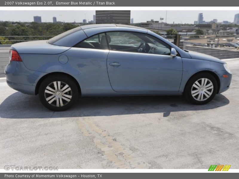 Eismeer Blue Metallic / Titan Black 2007 Volkswagen Eos 2.0T