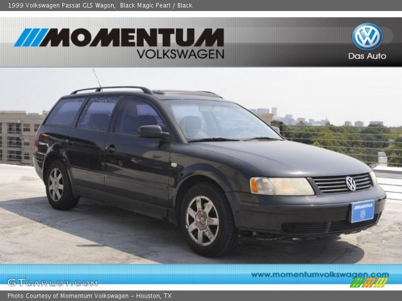 Black Magic Pearl / Black 1999 Volkswagen Passat GLS Wagon