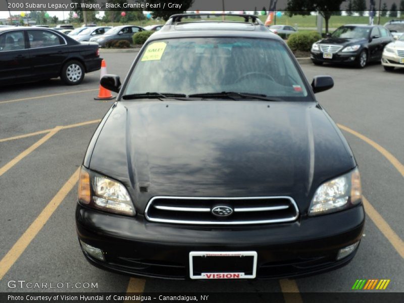 Black Granite Pearl / Gray 2000 Subaru Legacy GT Wagon