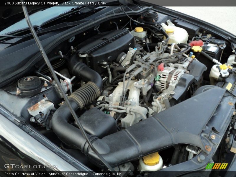  2000 Legacy GT Wagon Engine - 2.5 Liter SOHC 16-Valve Flat 4 Cylinder