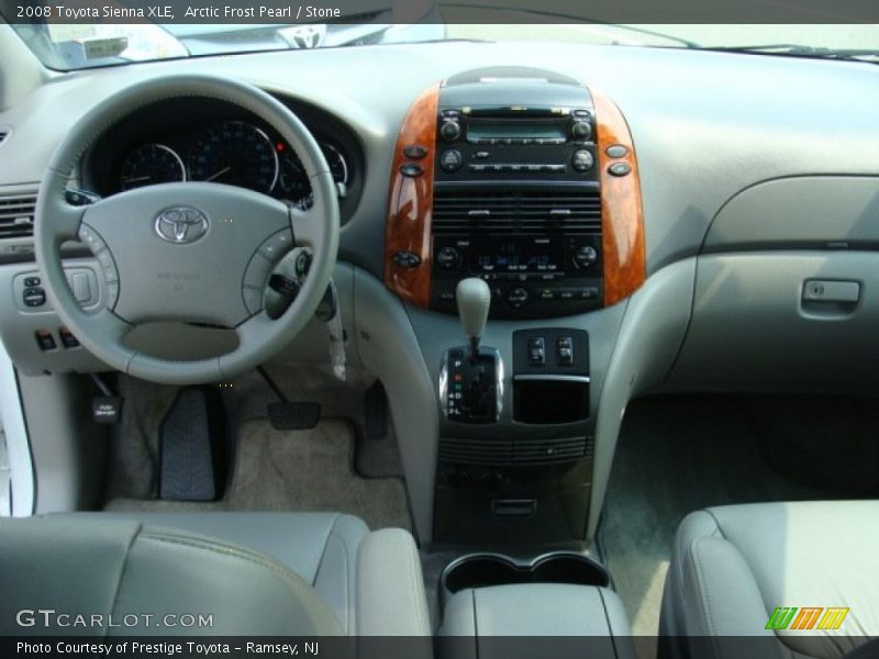 Arctic Frost Pearl / Stone 2008 Toyota Sienna XLE