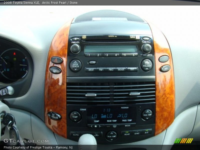 Arctic Frost Pearl / Stone 2008 Toyota Sienna XLE