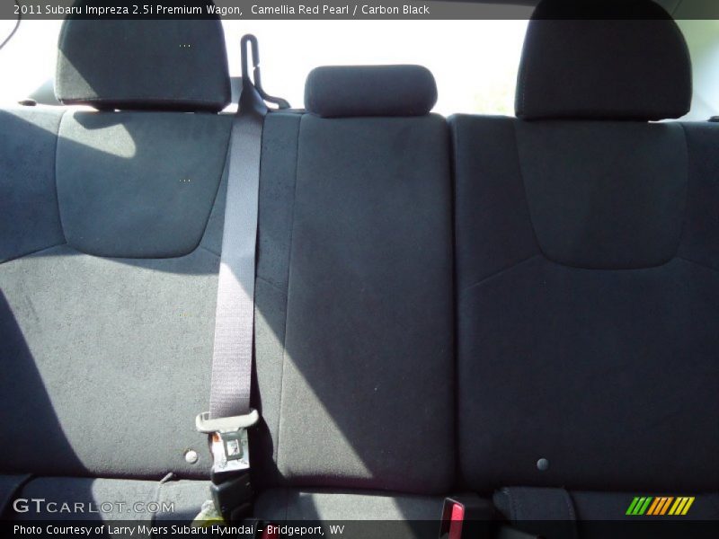 Camellia Red Pearl / Carbon Black 2011 Subaru Impreza 2.5i Premium Wagon