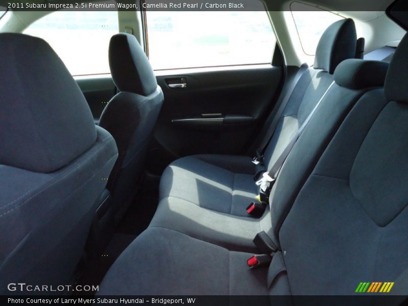 Camellia Red Pearl / Carbon Black 2011 Subaru Impreza 2.5i Premium Wagon