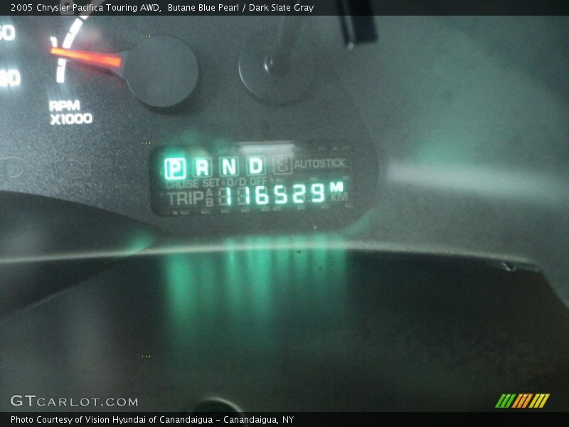 Butane Blue Pearl / Dark Slate Gray 2005 Chrysler Pacifica Touring AWD