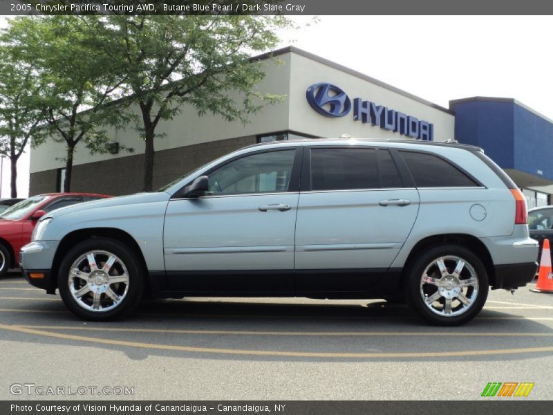 Butane Blue Pearl / Dark Slate Gray 2005 Chrysler Pacifica Touring AWD