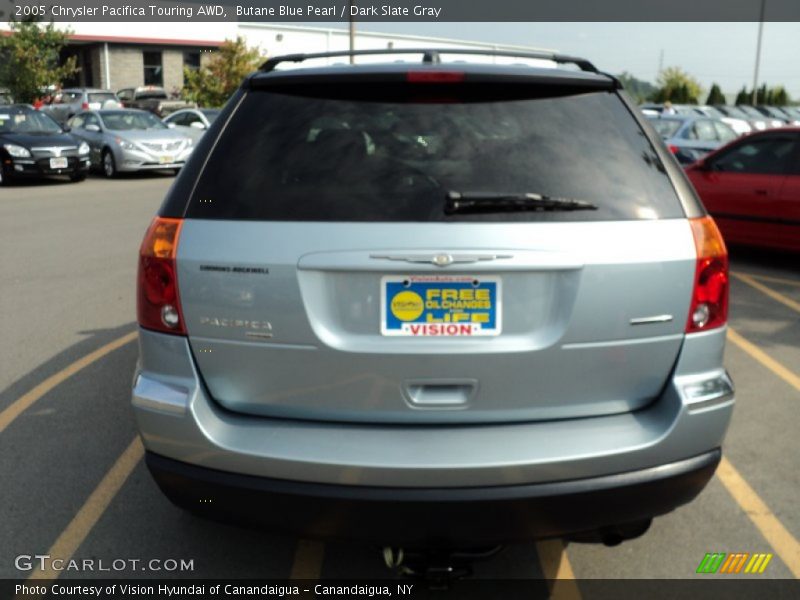 Butane Blue Pearl / Dark Slate Gray 2005 Chrysler Pacifica Touring AWD