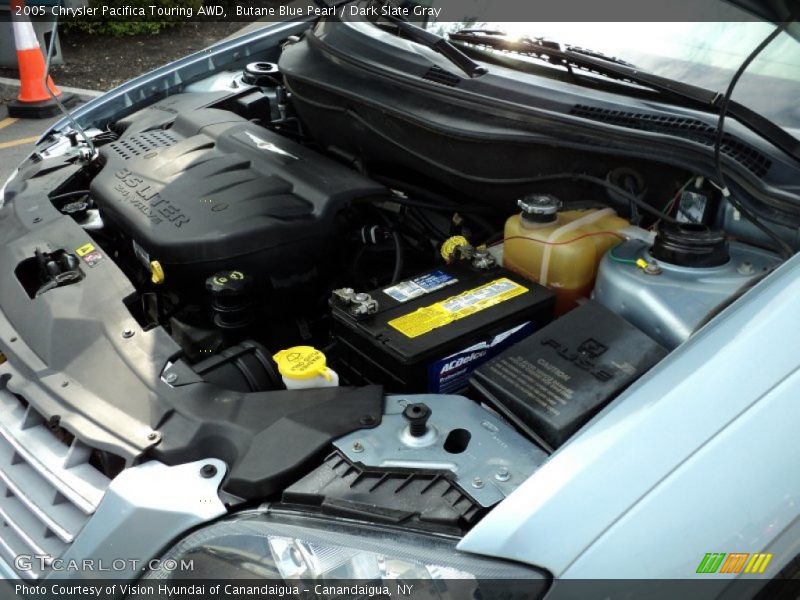 Butane Blue Pearl / Dark Slate Gray 2005 Chrysler Pacifica Touring AWD