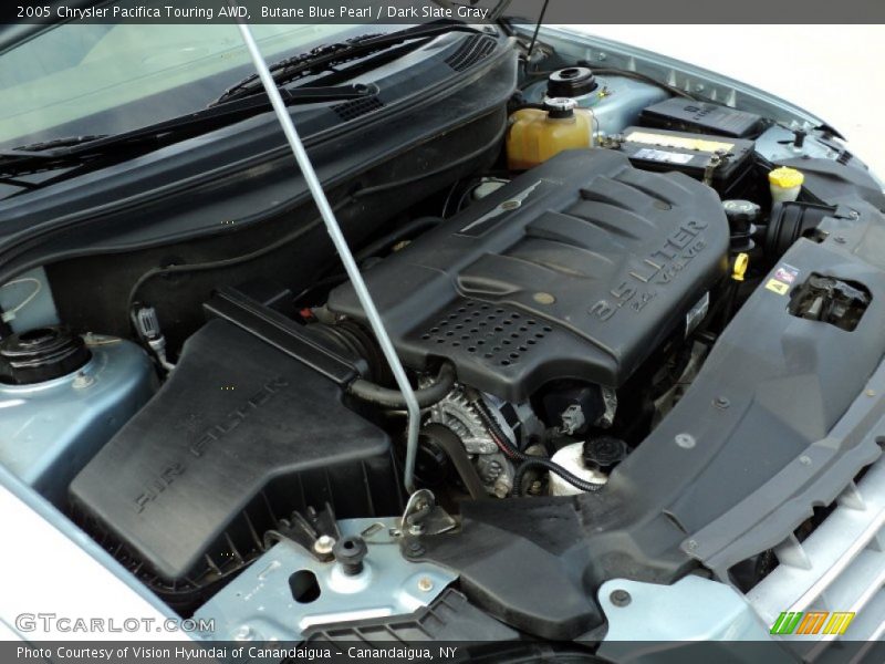 Butane Blue Pearl / Dark Slate Gray 2005 Chrysler Pacifica Touring AWD