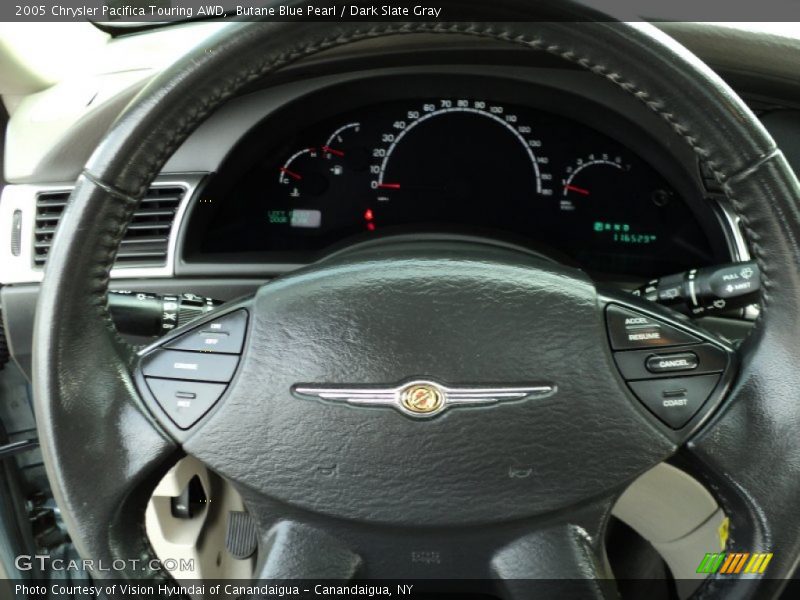 Butane Blue Pearl / Dark Slate Gray 2005 Chrysler Pacifica Touring AWD