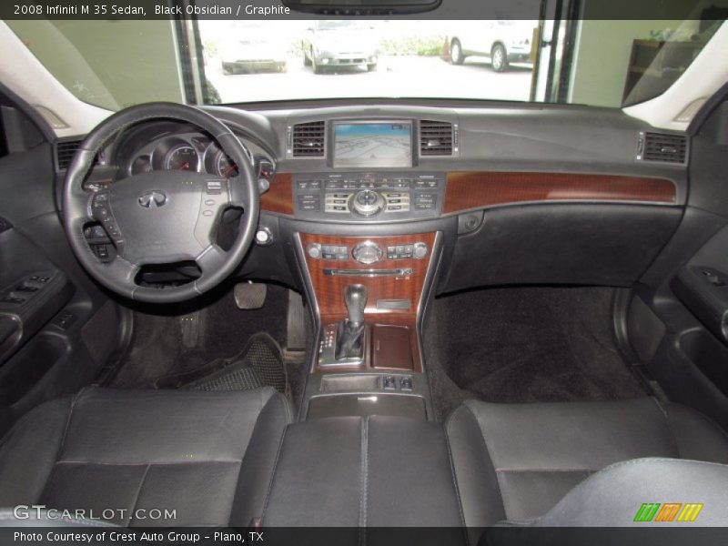 Black Obsidian / Graphite 2008 Infiniti M 35 Sedan