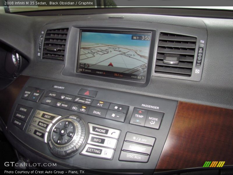 Black Obsidian / Graphite 2008 Infiniti M 35 Sedan