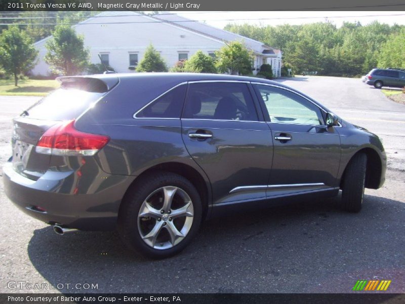 Magnetic Gray Metallic / Light Gray 2011 Toyota Venza V6 AWD