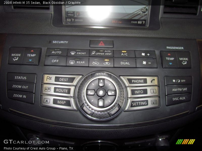 Black Obsidian / Graphite 2008 Infiniti M 35 Sedan