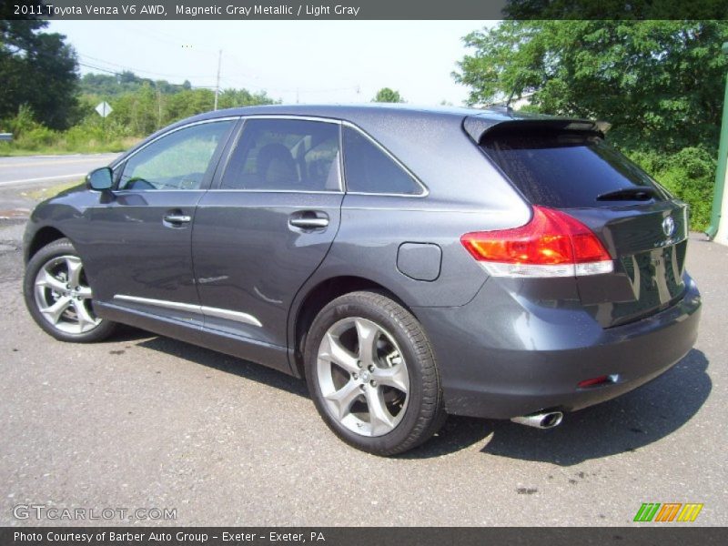 Magnetic Gray Metallic / Light Gray 2011 Toyota Venza V6 AWD