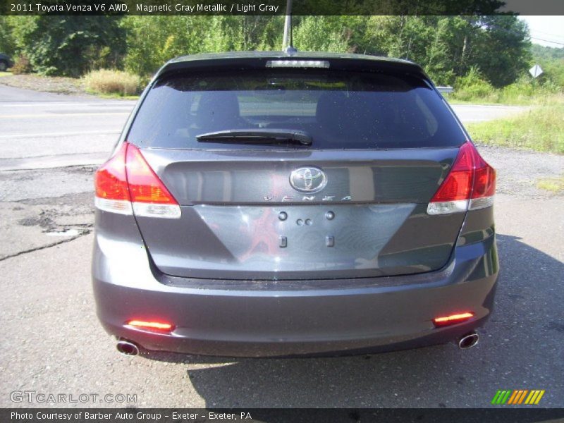 Magnetic Gray Metallic / Light Gray 2011 Toyota Venza V6 AWD
