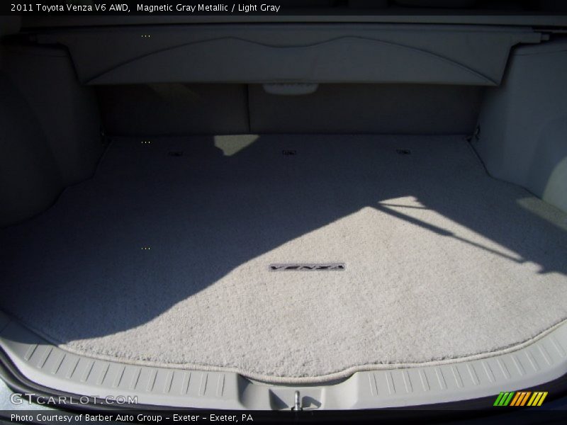 Magnetic Gray Metallic / Light Gray 2011 Toyota Venza V6 AWD