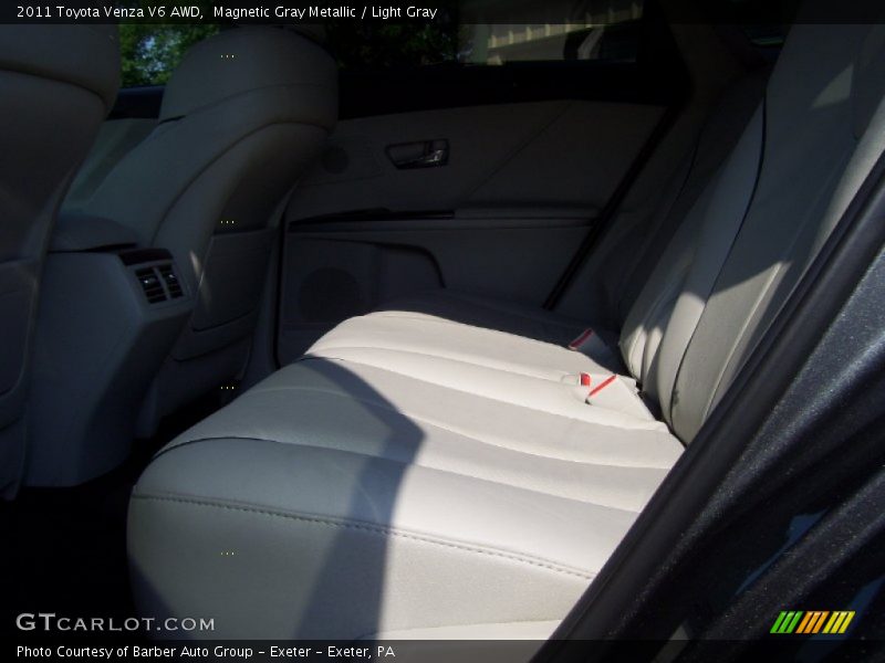 Magnetic Gray Metallic / Light Gray 2011 Toyota Venza V6 AWD