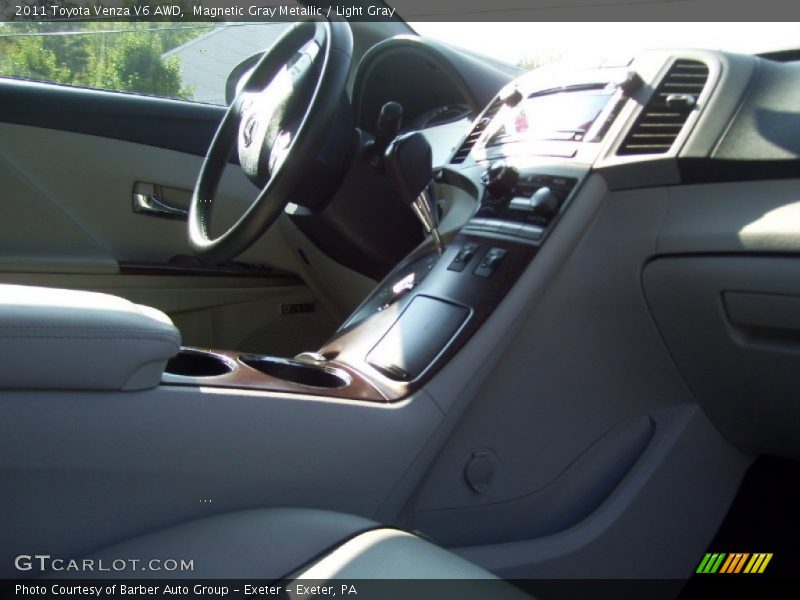 Magnetic Gray Metallic / Light Gray 2011 Toyota Venza V6 AWD