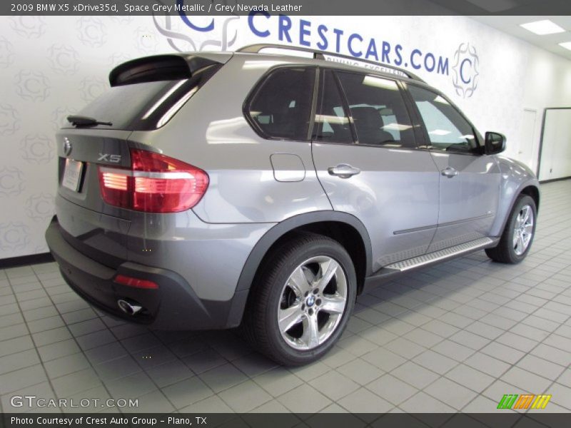 Space Grey Metallic / Grey Nevada Leather 2009 BMW X5 xDrive35d
