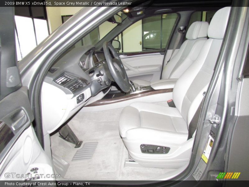 Space Grey Metallic / Grey Nevada Leather 2009 BMW X5 xDrive35d