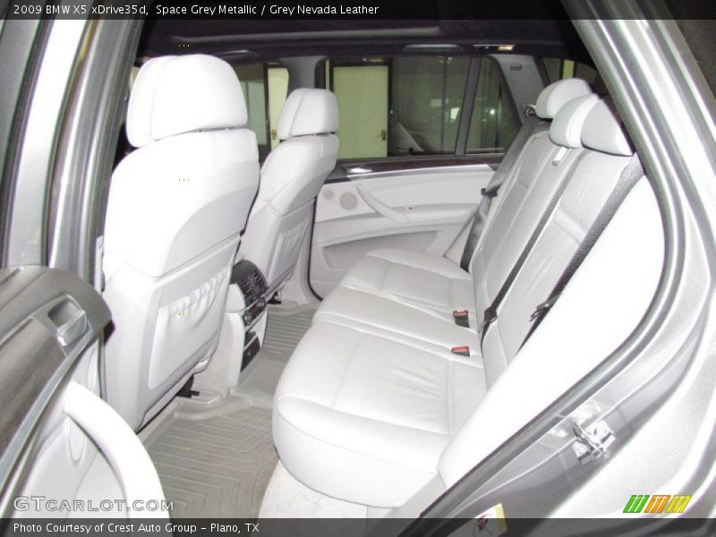 Space Grey Metallic / Grey Nevada Leather 2009 BMW X5 xDrive35d