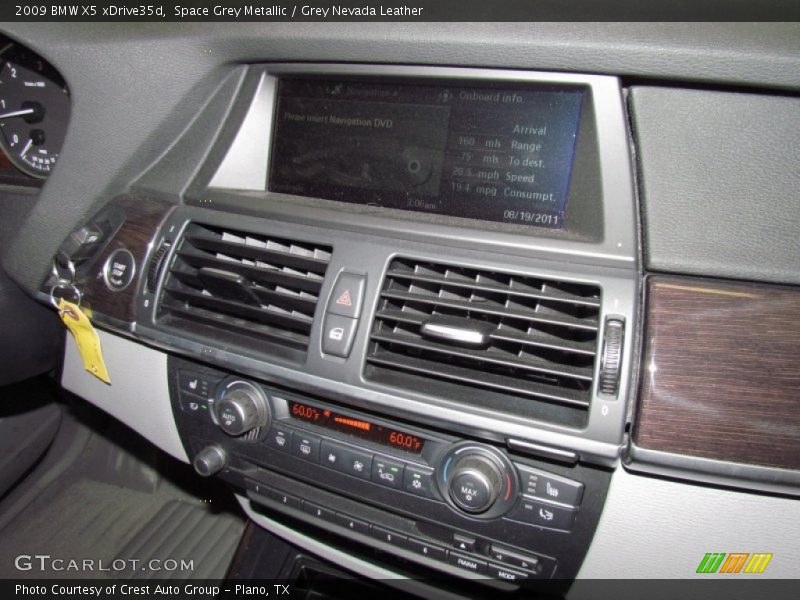 Space Grey Metallic / Grey Nevada Leather 2009 BMW X5 xDrive35d