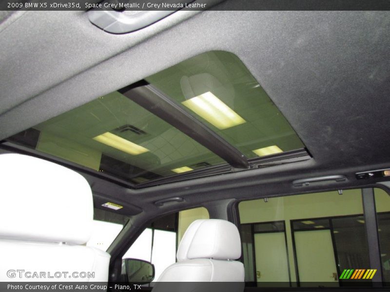 Space Grey Metallic / Grey Nevada Leather 2009 BMW X5 xDrive35d