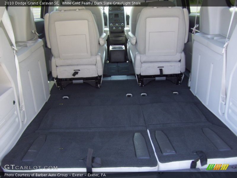 White Gold Pearl / Dark Slate Gray/Light Shale 2010 Dodge Grand Caravan SE