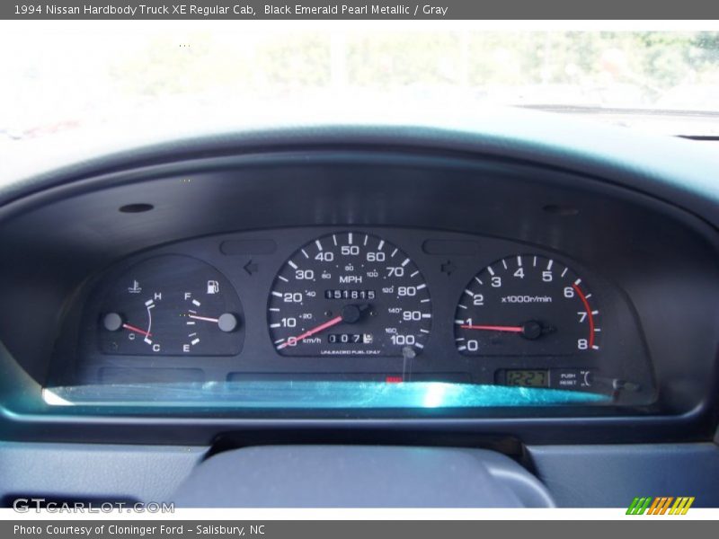  1994 Hardbody Truck XE Regular Cab XE Regular Cab Gauges