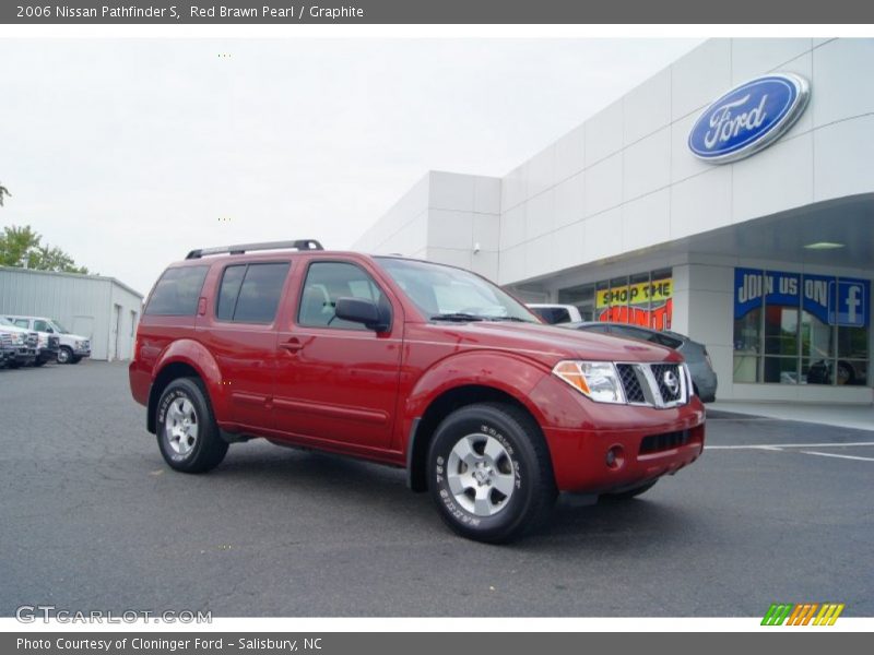 Red Brawn Pearl / Graphite 2006 Nissan Pathfinder S