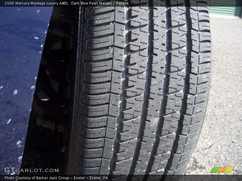 Dark Blue Pearl Metallic / Pebble 2006 Mercury Montego Luxury AWD