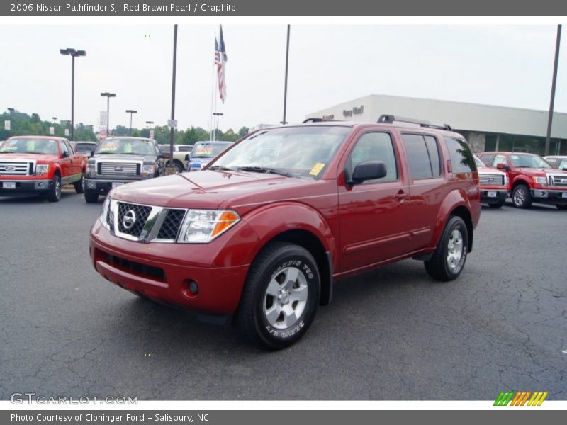 Red Brawn Pearl / Graphite 2006 Nissan Pathfinder S