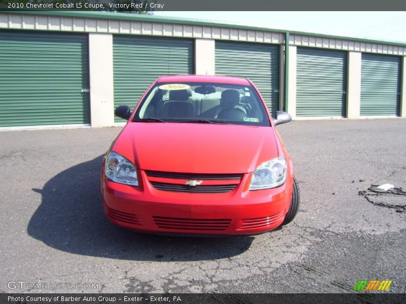 Victory Red / Gray 2010 Chevrolet Cobalt LS Coupe