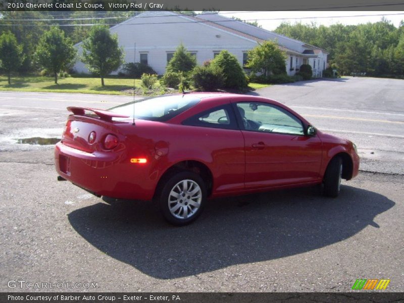 Victory Red / Gray 2010 Chevrolet Cobalt LS Coupe