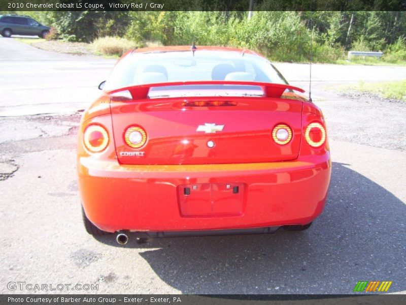 Victory Red / Gray 2010 Chevrolet Cobalt LS Coupe