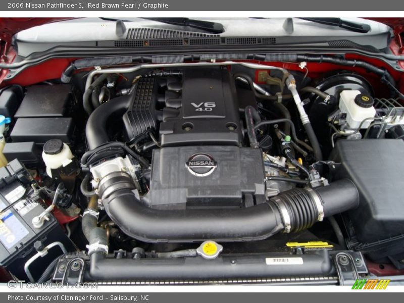 Red Brawn Pearl / Graphite 2006 Nissan Pathfinder S