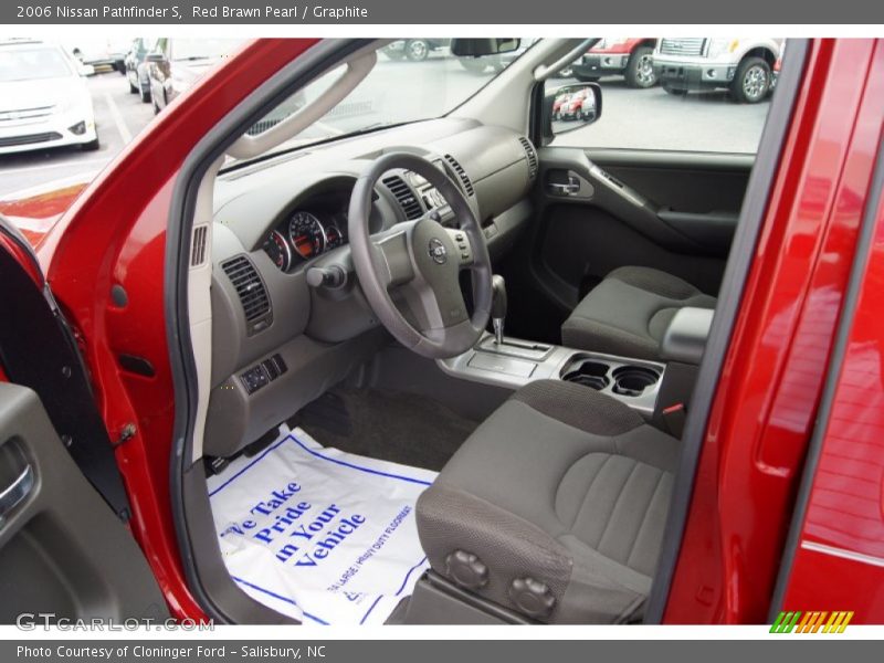 Red Brawn Pearl / Graphite 2006 Nissan Pathfinder S